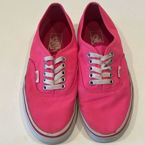 Vans Shoes - Vans‎ Men’s 6.5/Women’s 8 Hot Pink Low Rise Sneakers